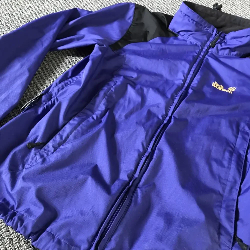 Jack Wolfskin Womens Performance Jacket XL‎ Purple EUC Stormlock